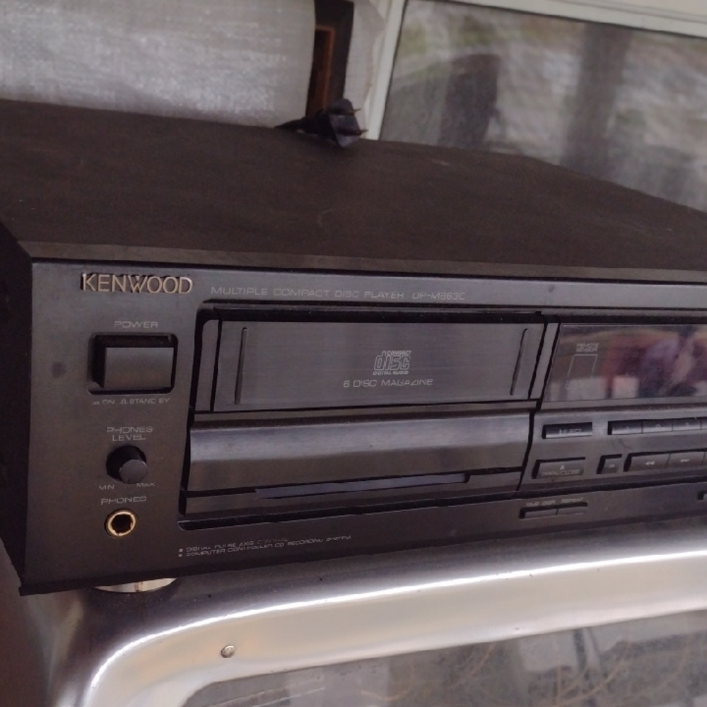 Kenwood Black CD Player